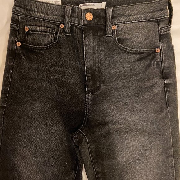 GARAGE Super Skinny Jeans Jeggings Washed Gray - Picture 2 of 5